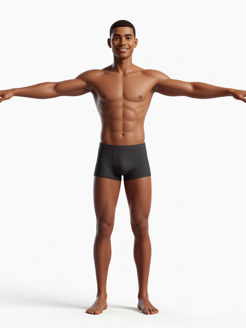 Male Character Concept - Underwear (1 / 2)