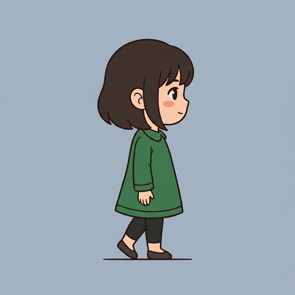 Chibi Female Base Sprite (3 / 4)