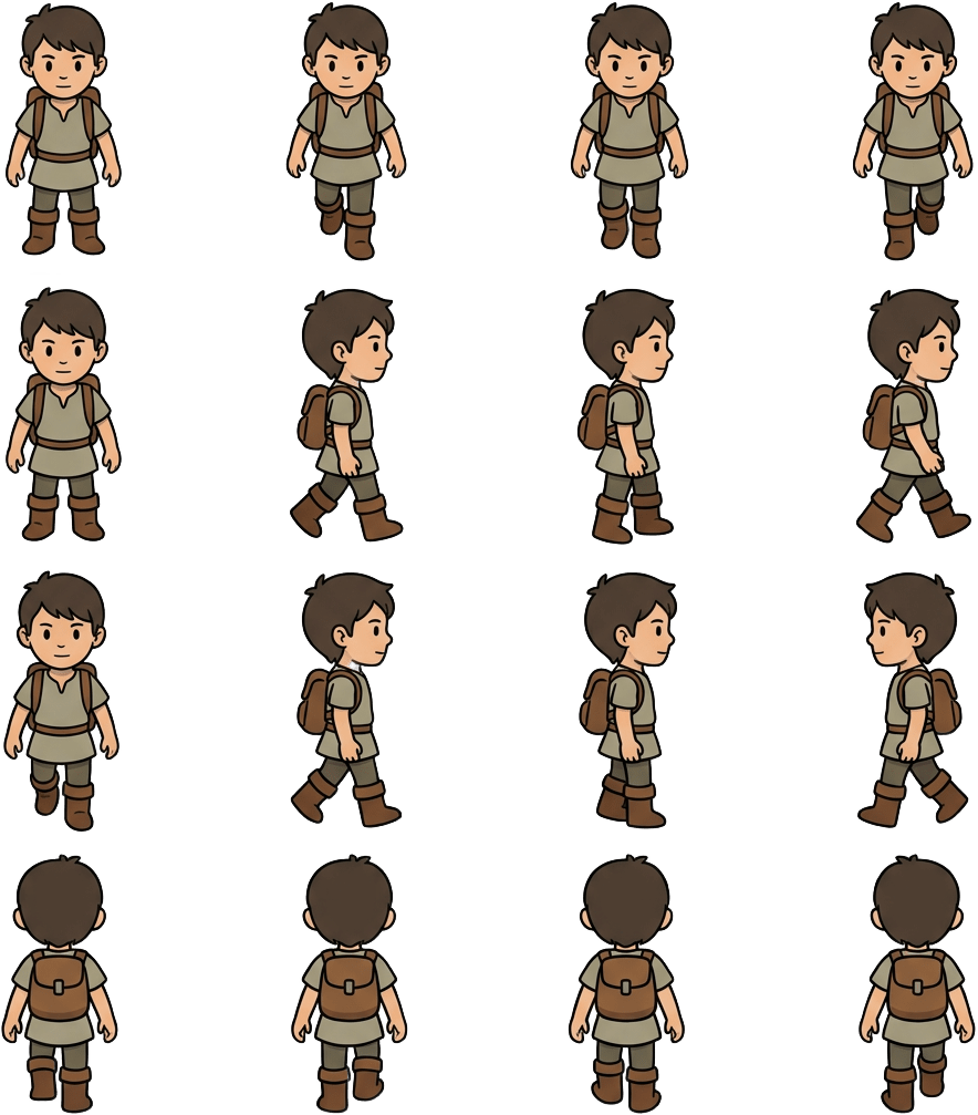 Player Smooth Spritesheet