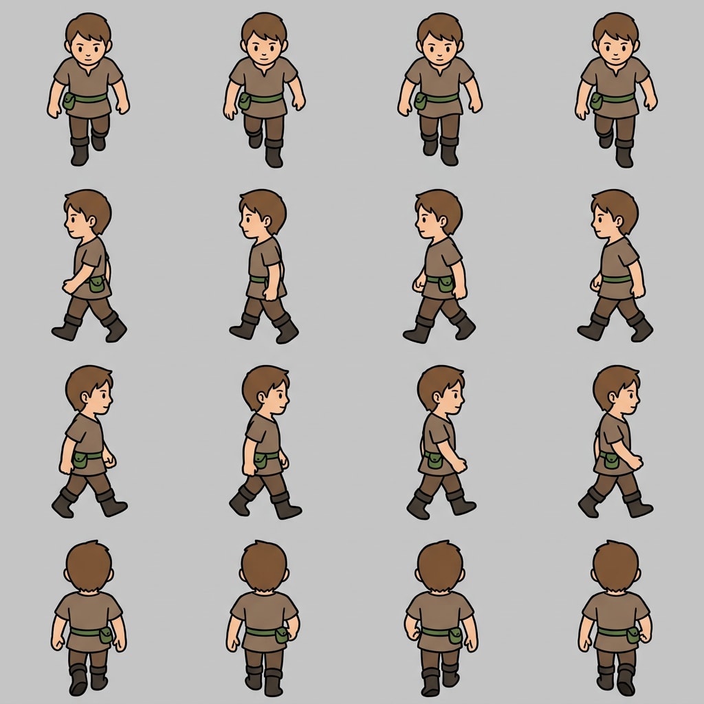 Player Smooth Spritesheet Clean