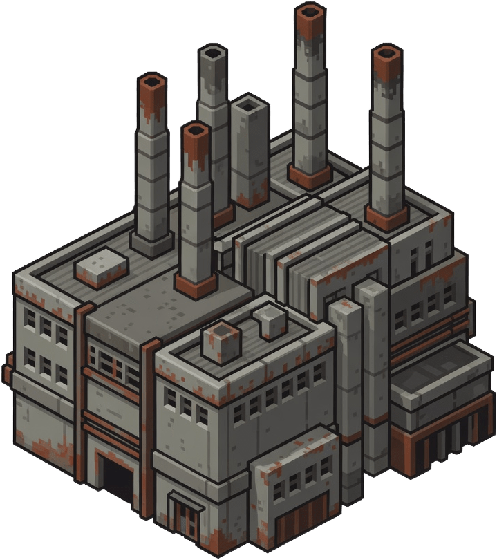 Industrial Building Set 2 (1 / 4)