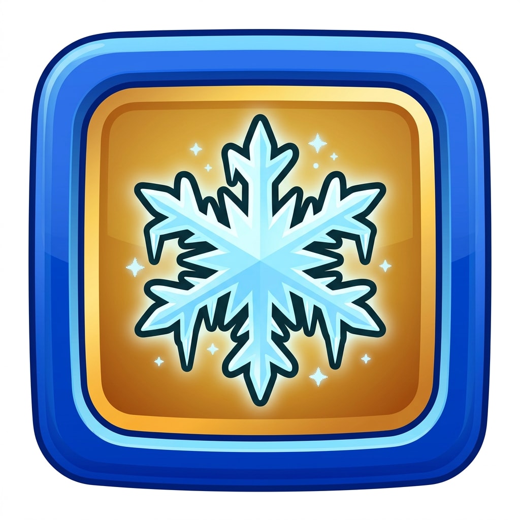 Image: A mobile game spell card icon in the EXACT style o