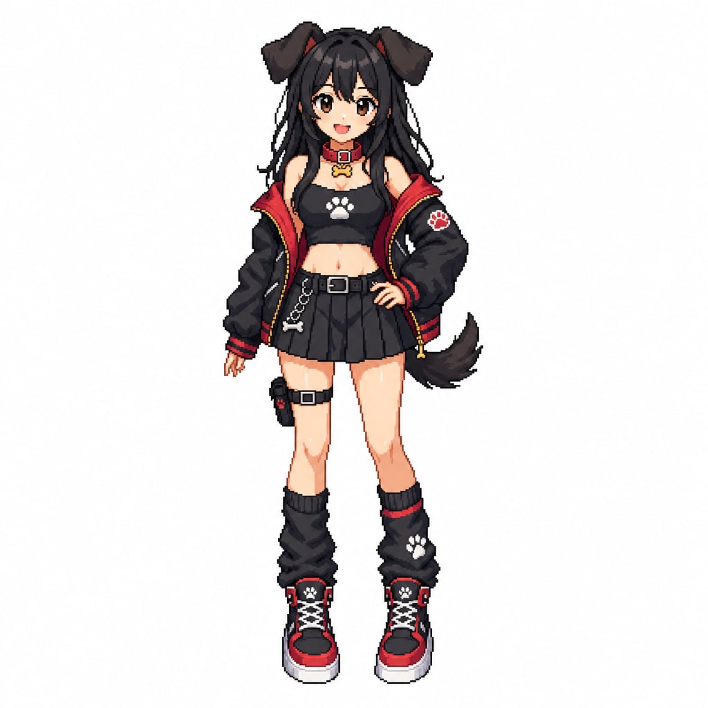 NPC Mira Dog Girl Base