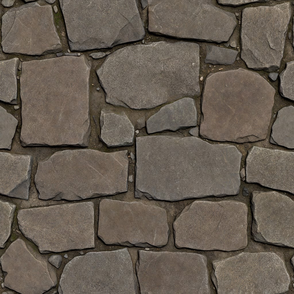 Stone Slab Path Texture