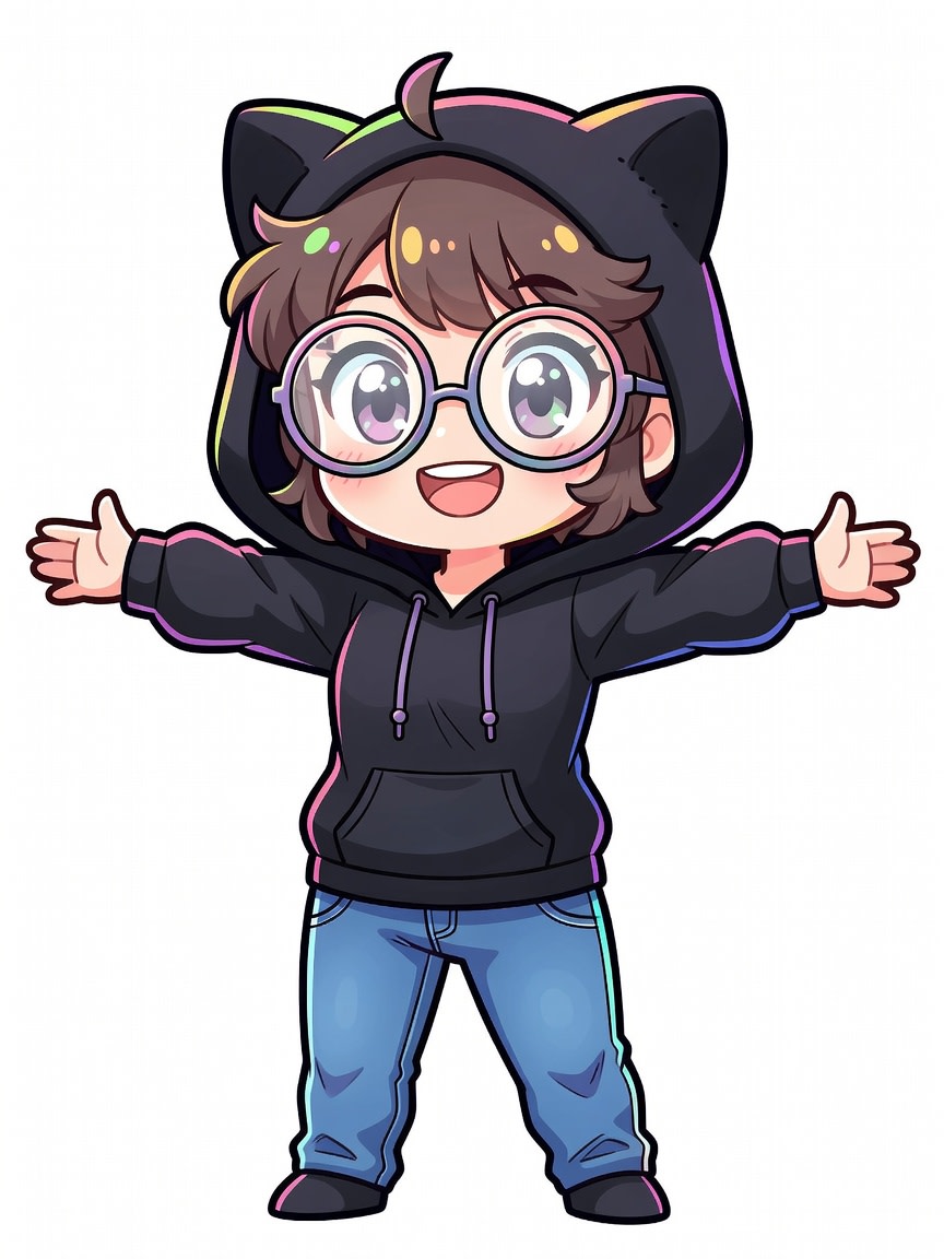Luna - Streamer Character Concept v3 (2 / 3)