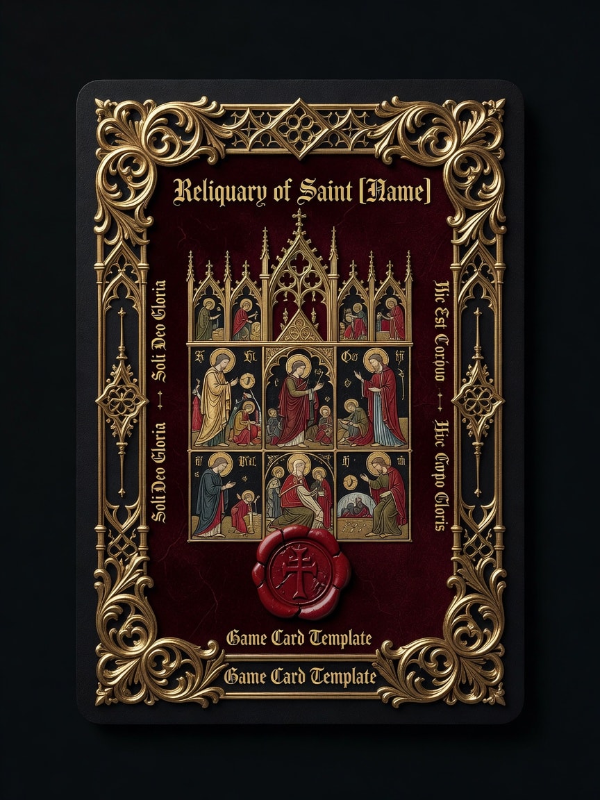 Gothic Card Frame