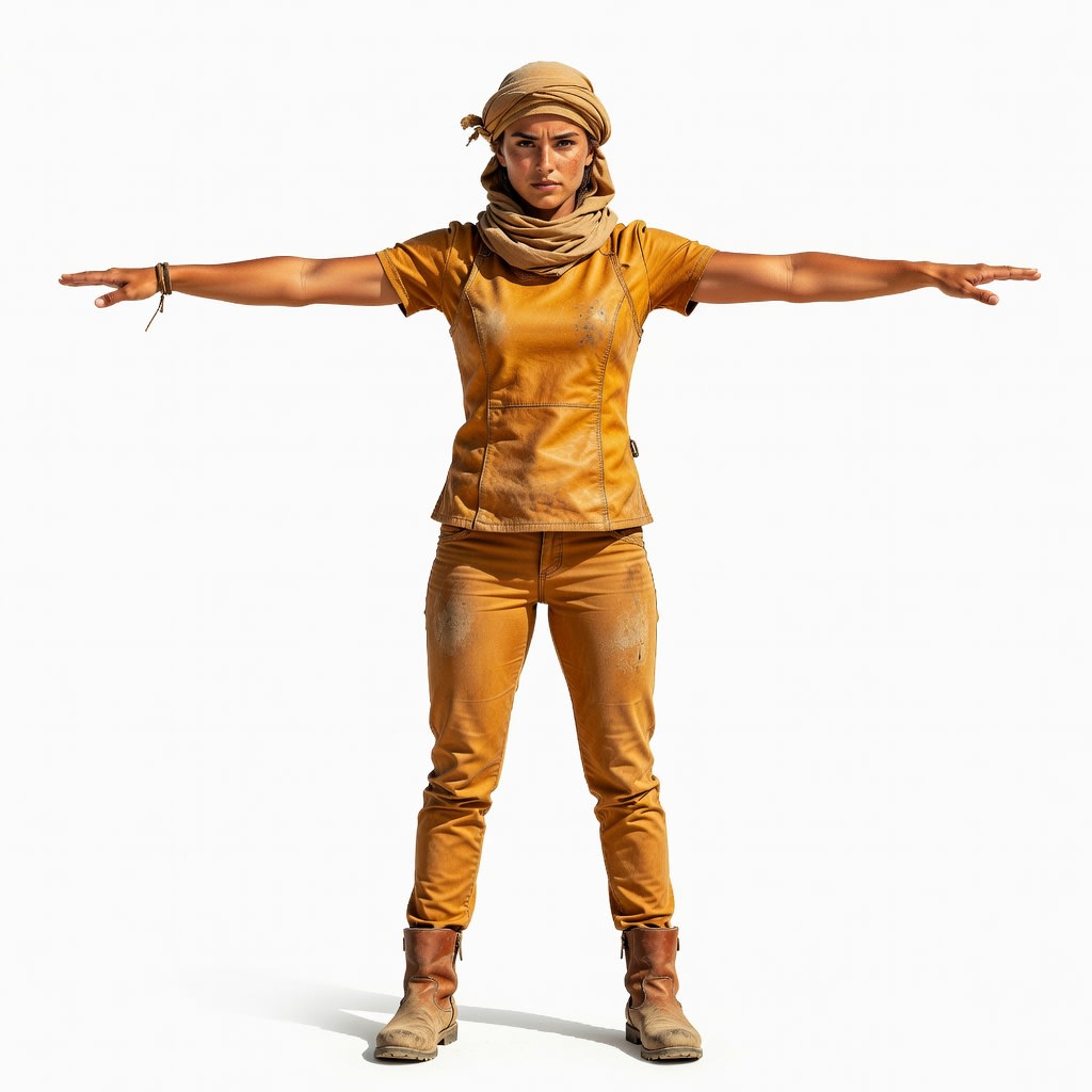 Desert Adventurer Concept (2 / 4)