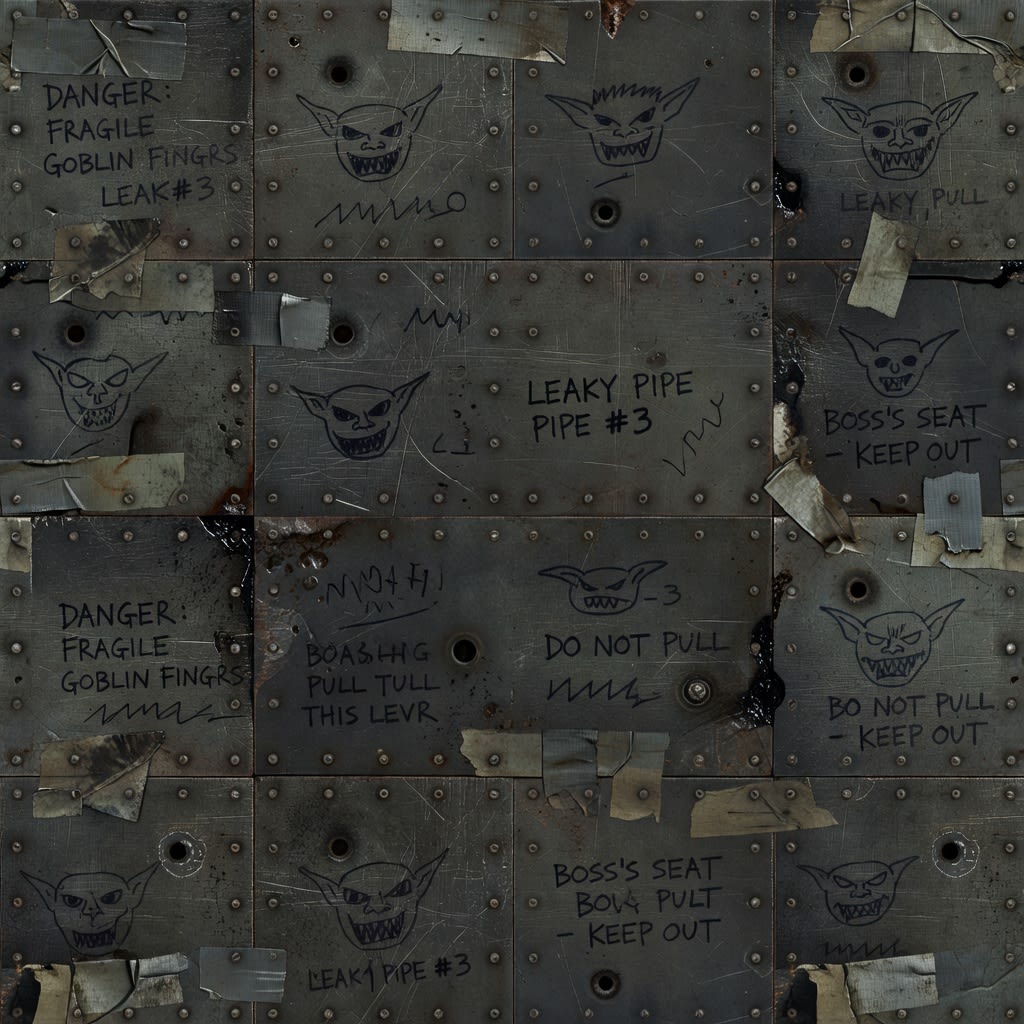 Goblin Cockpit Panel Texture