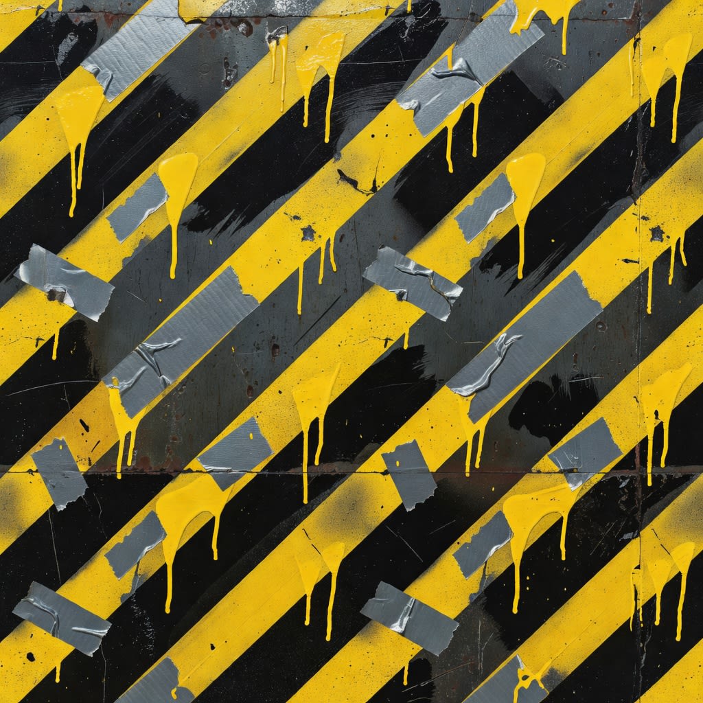 Goblin Warning Stripes Texture