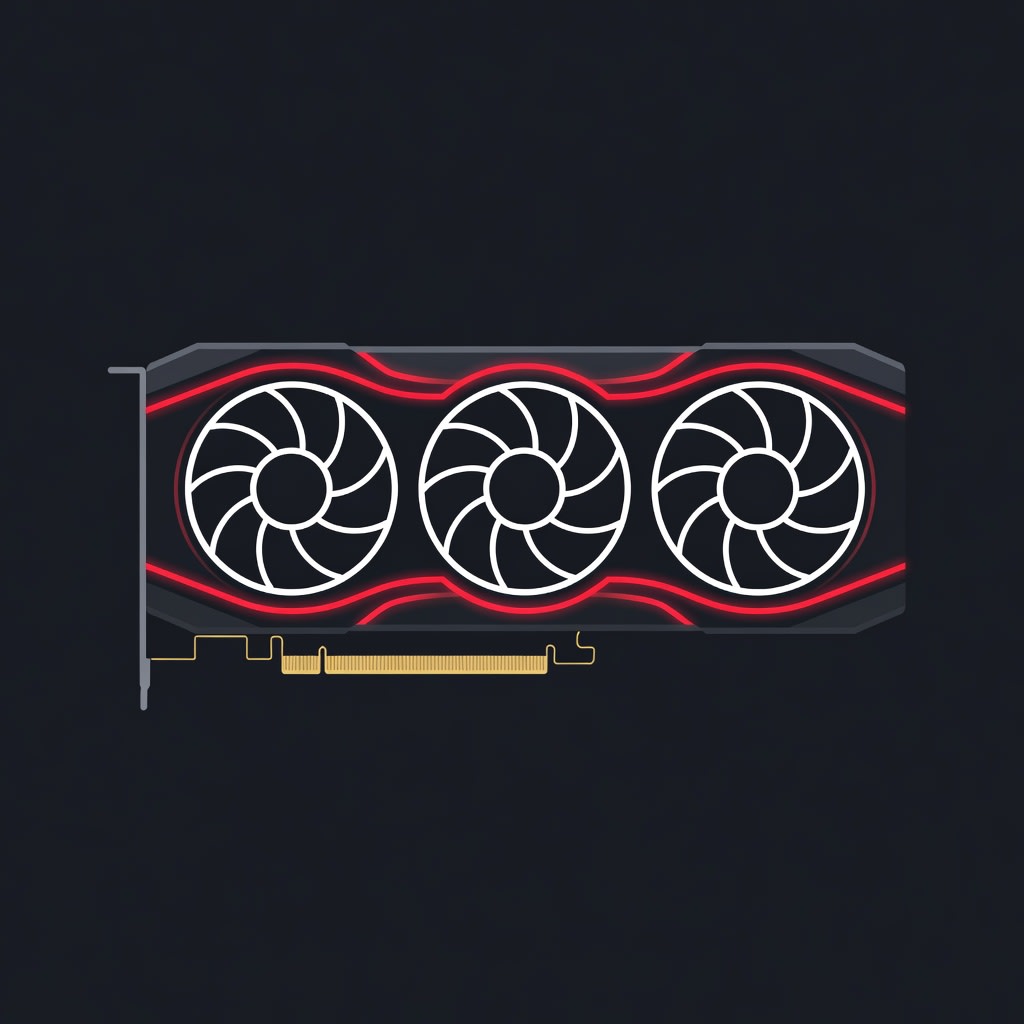 GPU Icon Vector