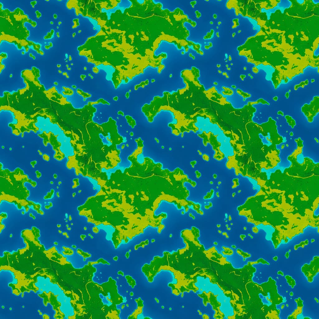 Green arcade planet