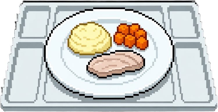 Hospital Food - Pixel