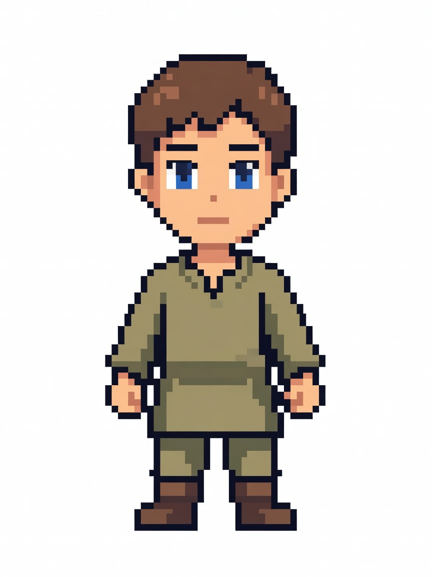 Pixel Anime Character Base