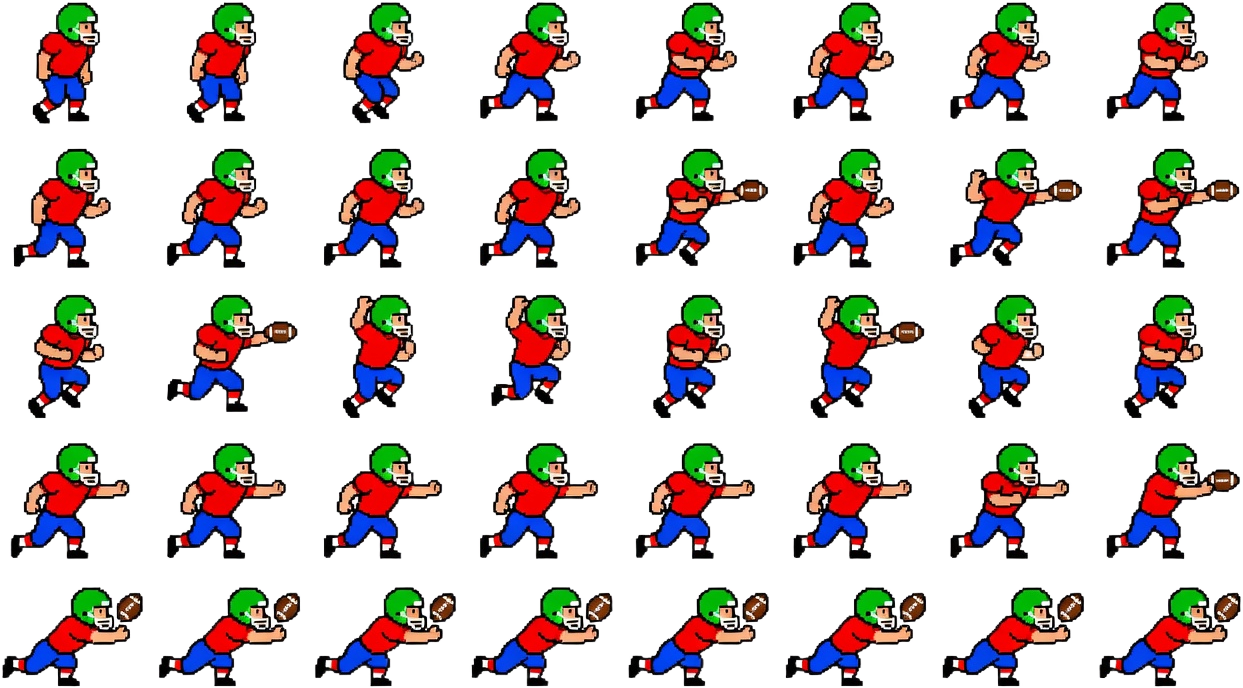 BitBowl Player Sprite Sheet