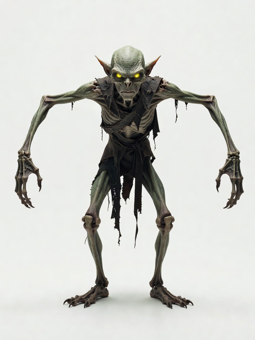 Folk Horror Goblin Concept (2 / 3)