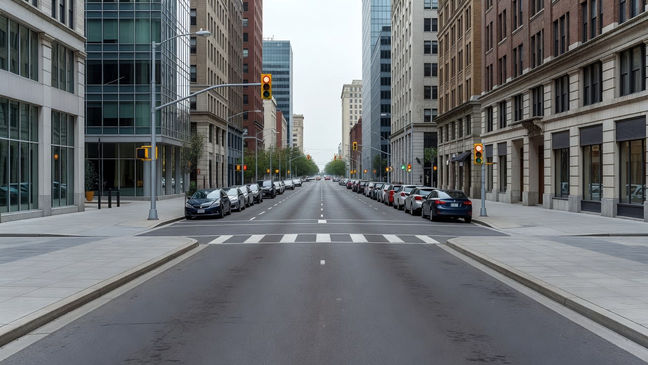 Realistic City Street Reference (2 / 2)