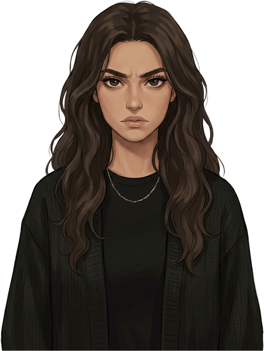 Heroine - Angry Expression