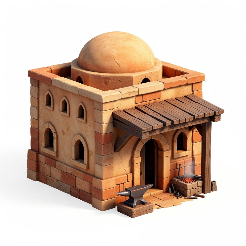 Arabian Blacksmith Shop