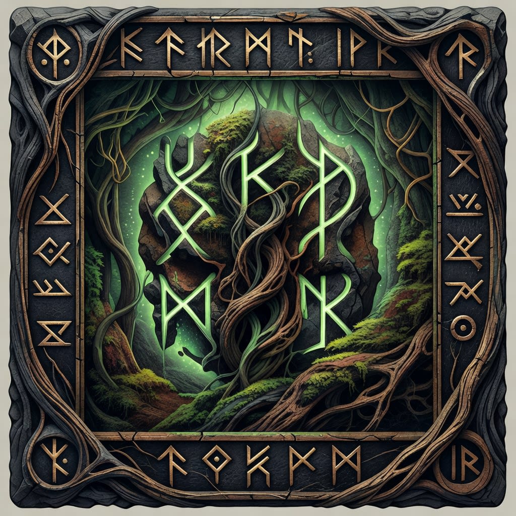 Earth Rune Card Background (1 / 4)