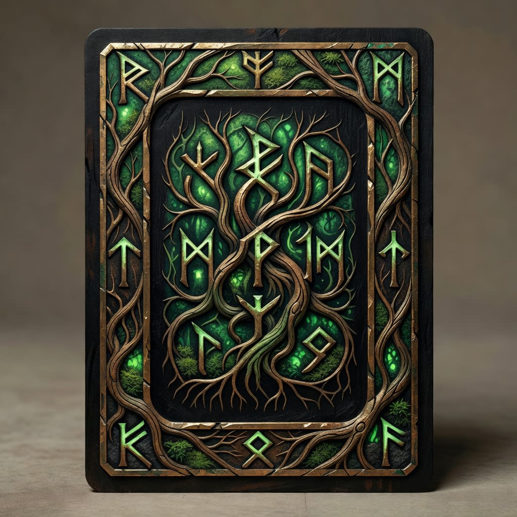 Earth Rune Card Background (4 / 4)