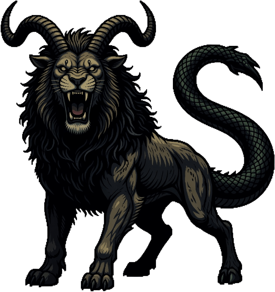 Chimera Monster Sprite