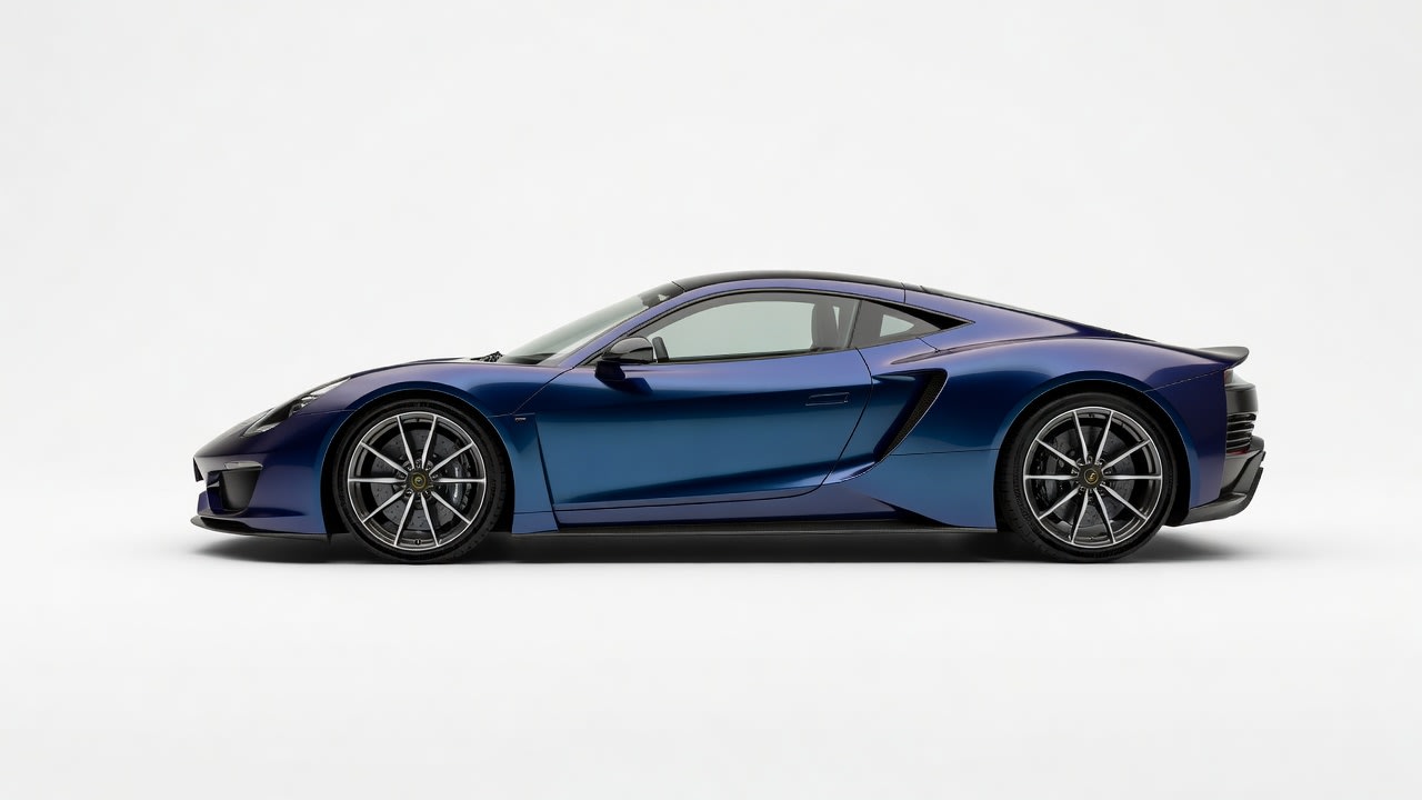 Realistic Sports Car Concept