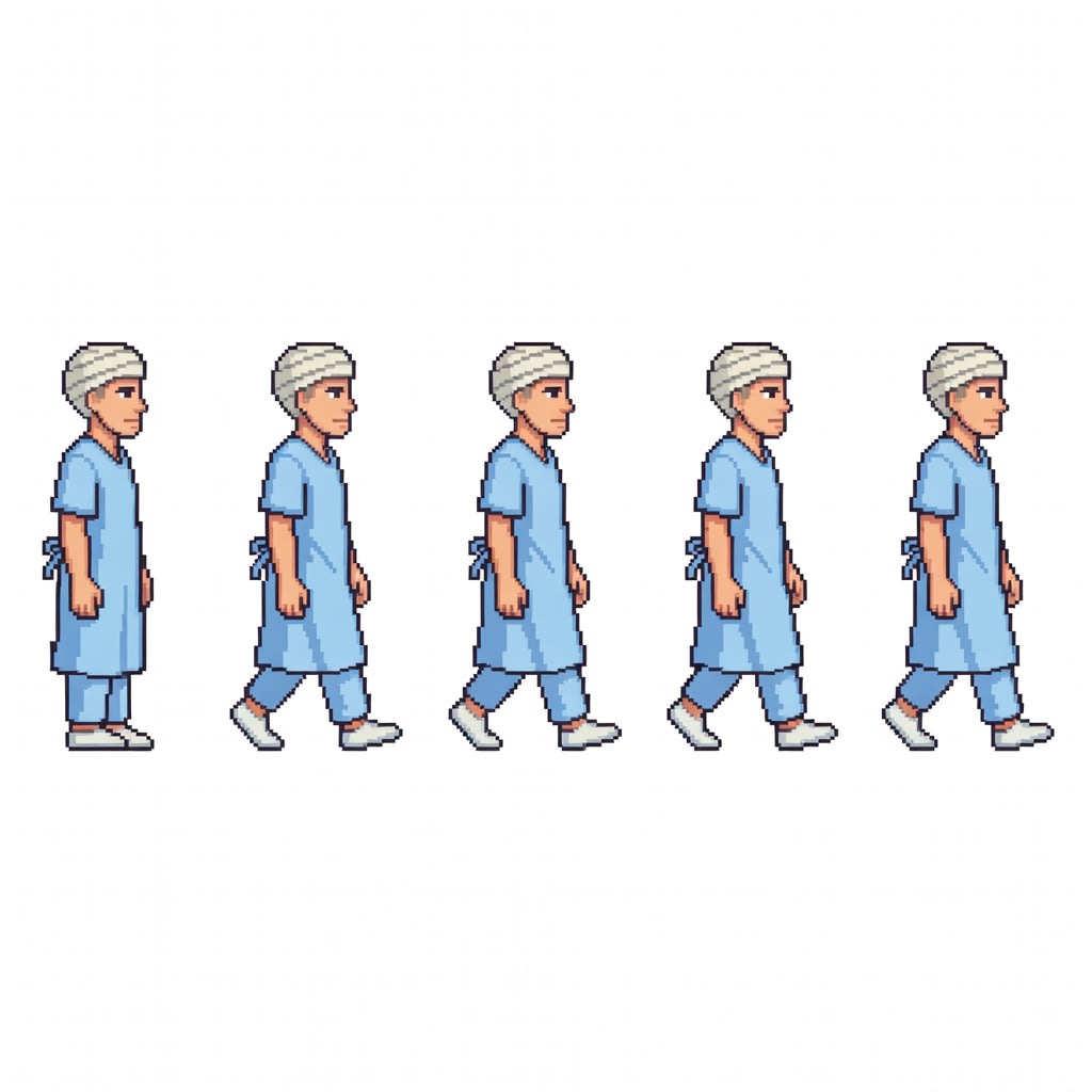Patient Walk Right