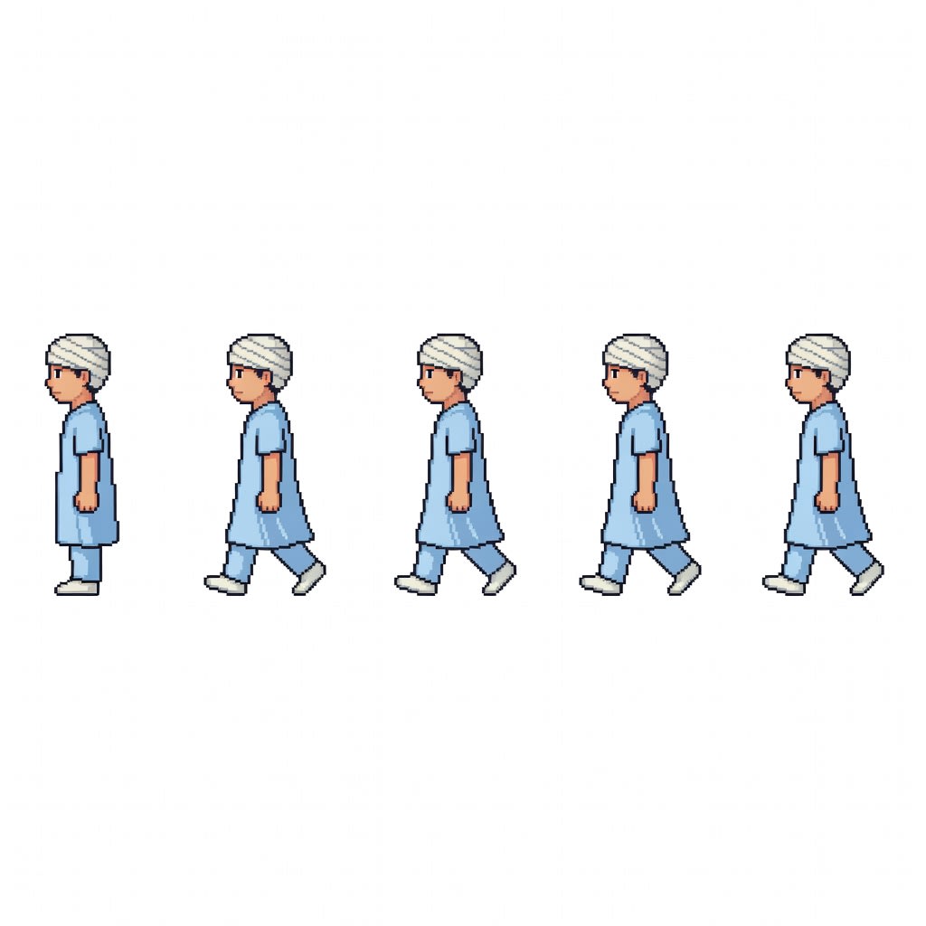 Patient Walk Left
