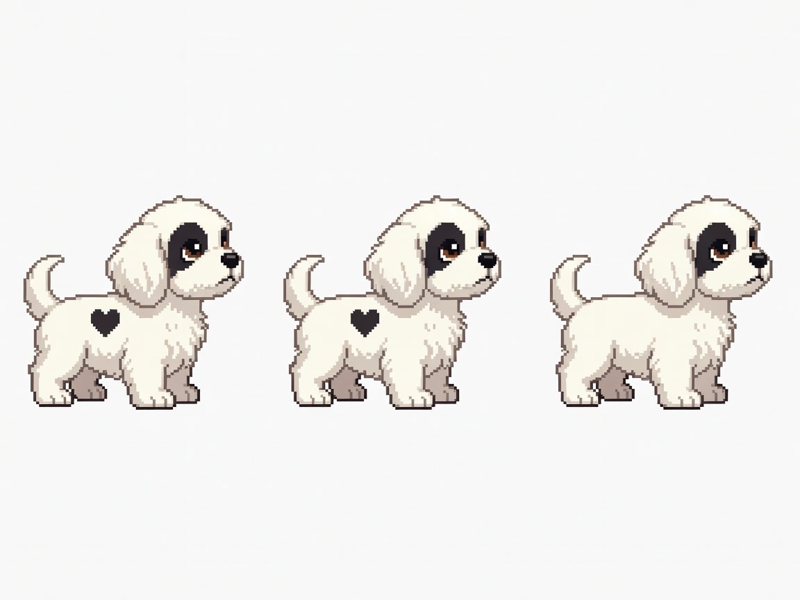 Puppy Idle Spritesheet (2 / 2)