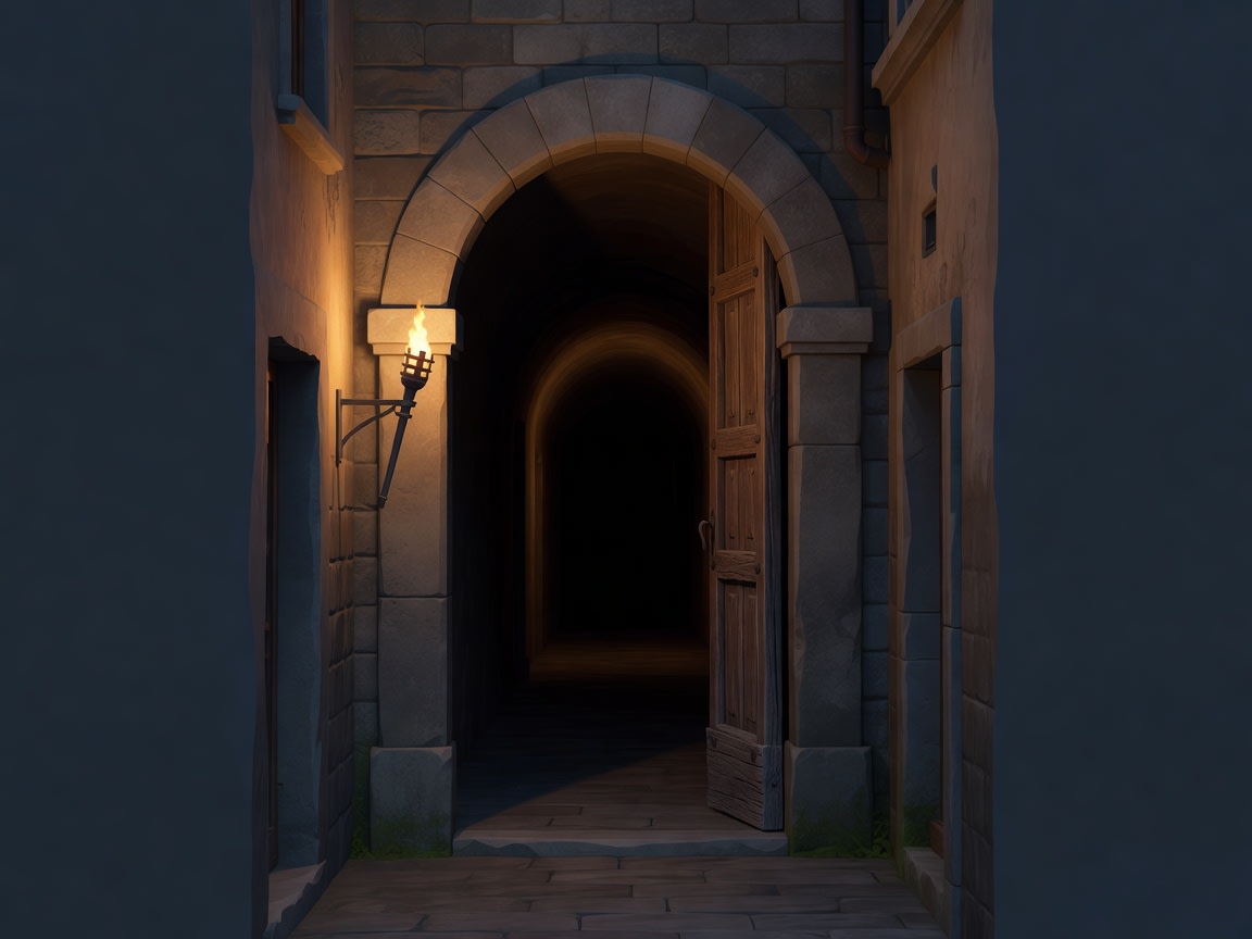 Florentine Sotoportico Archway Passage (1 / 2)