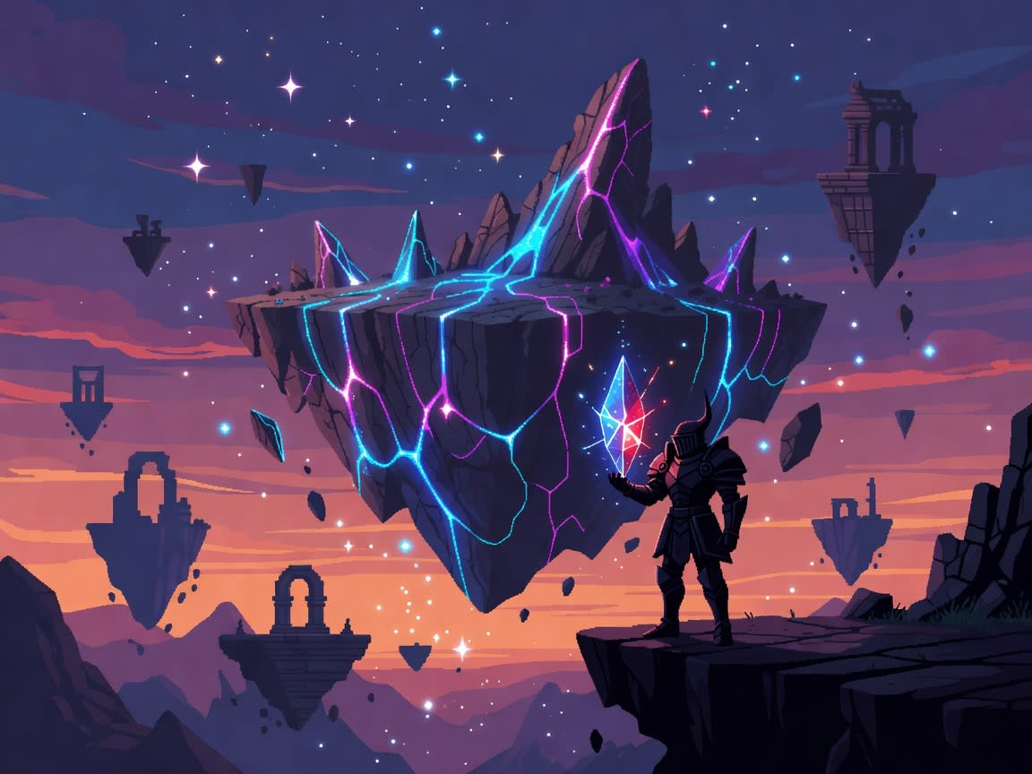 LUMENFALL Title Background