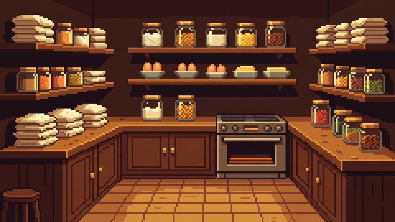 Pixel Bakery Background (2 / 4)