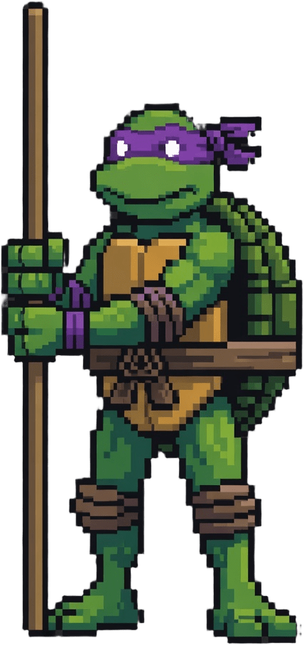 Donatello - TMNT Player Sprite