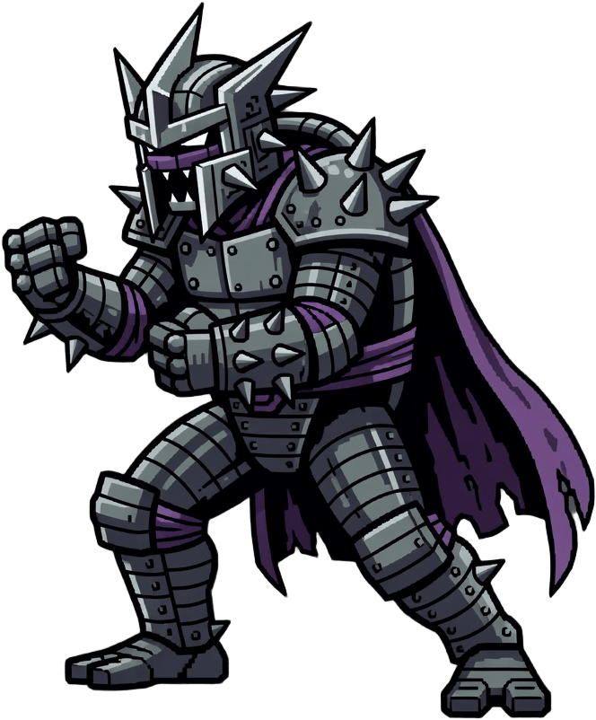 Shredder - TMNT Boss Sprite