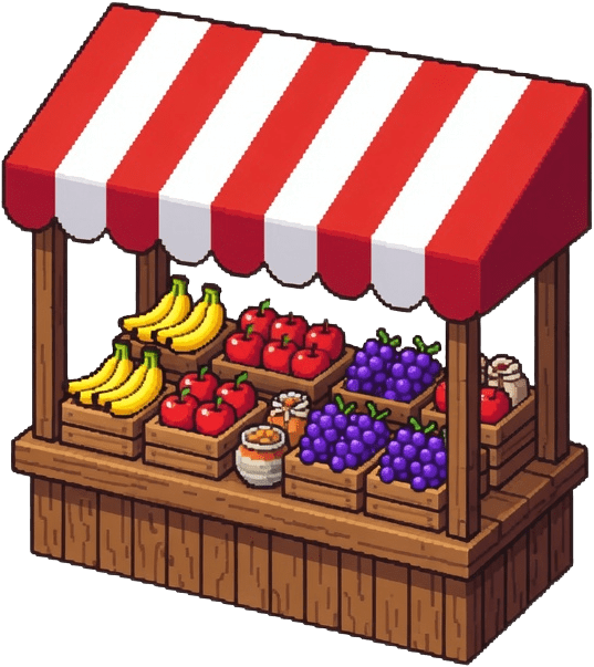 FF4 PR Market Stall