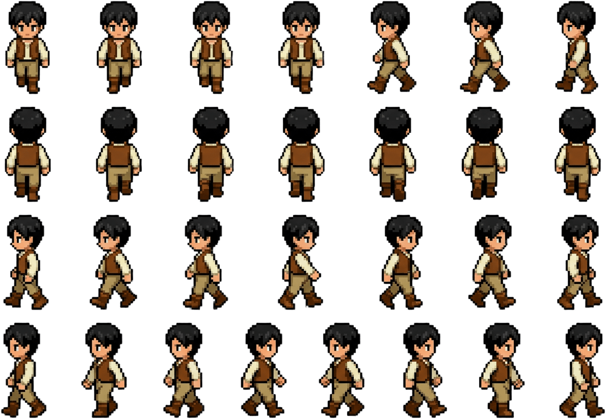 INVICTUS Villager Man Walk v2