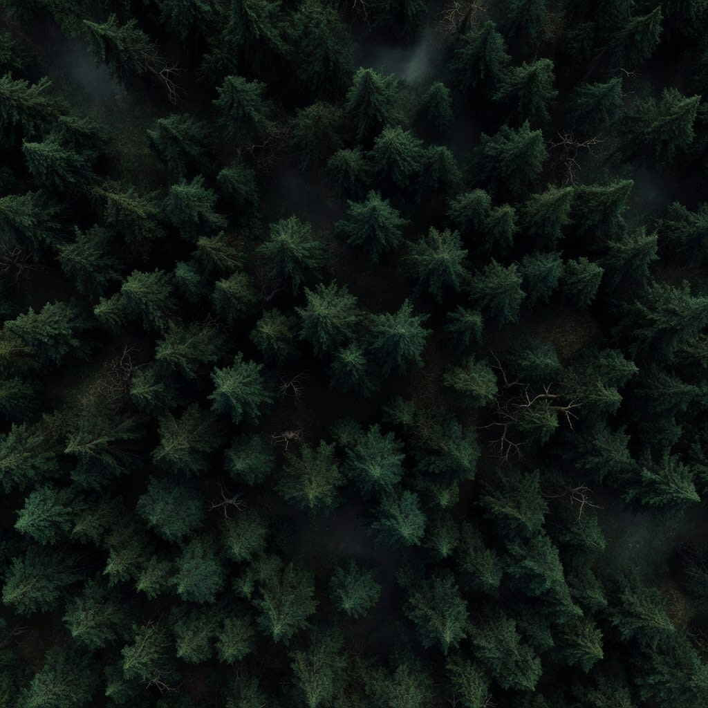 Forest Hex Tile