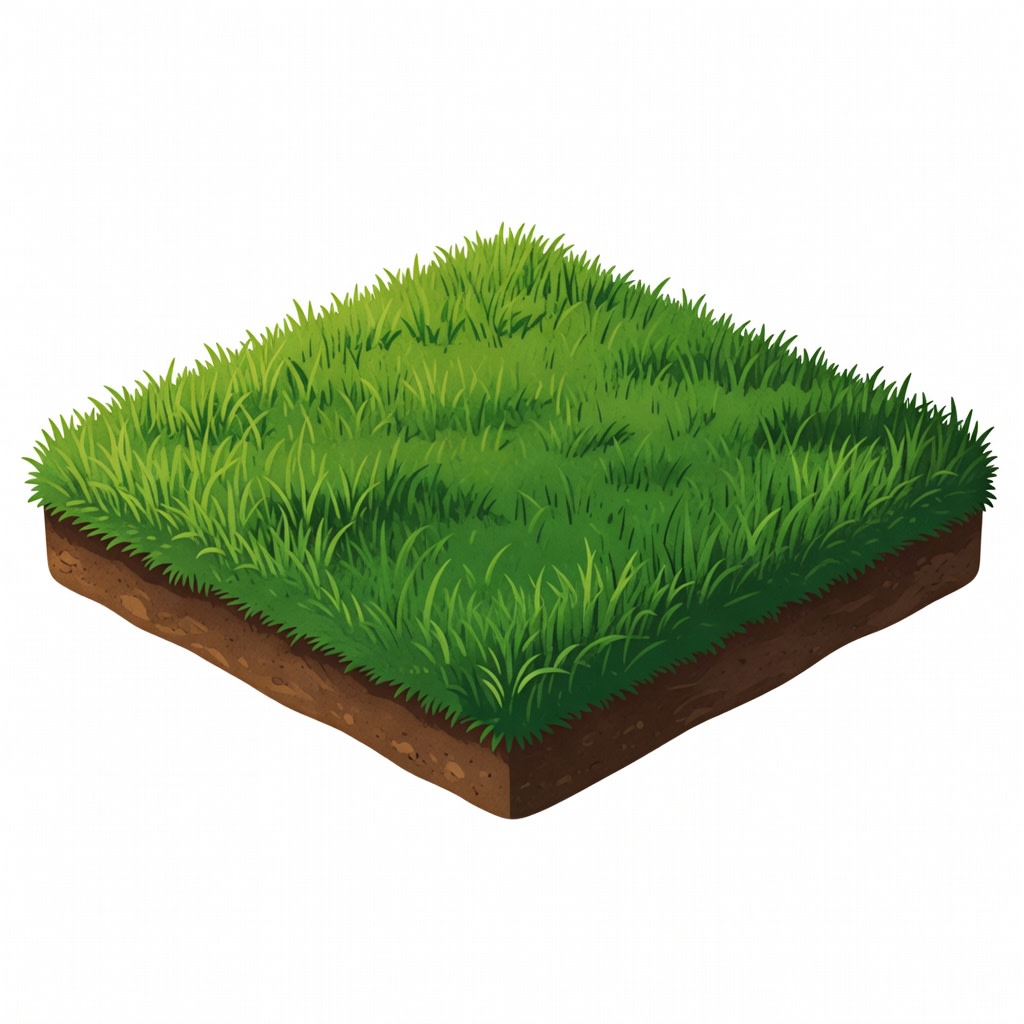 Cozybor Grass Tile Flat (3 / 4)