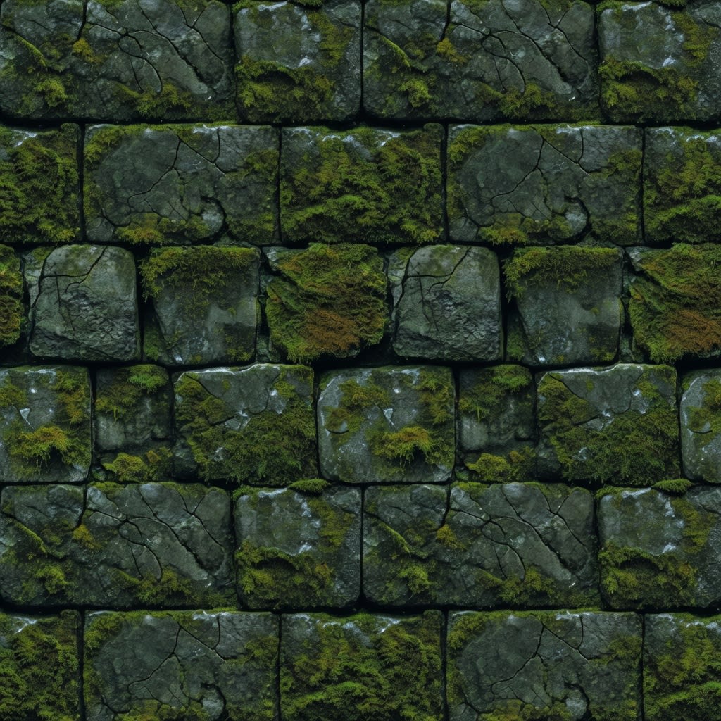 Mossy Ancient Stone Texture