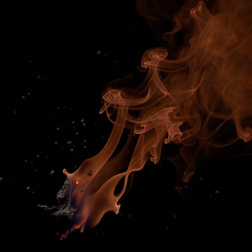 Muted Smoky Flames