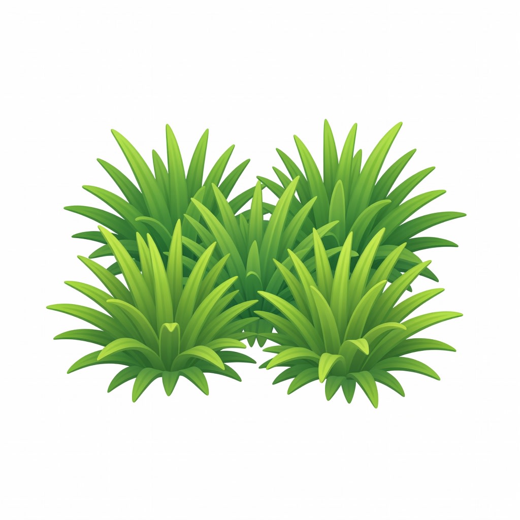 Grass Clump Prop Concept (3 / 4)