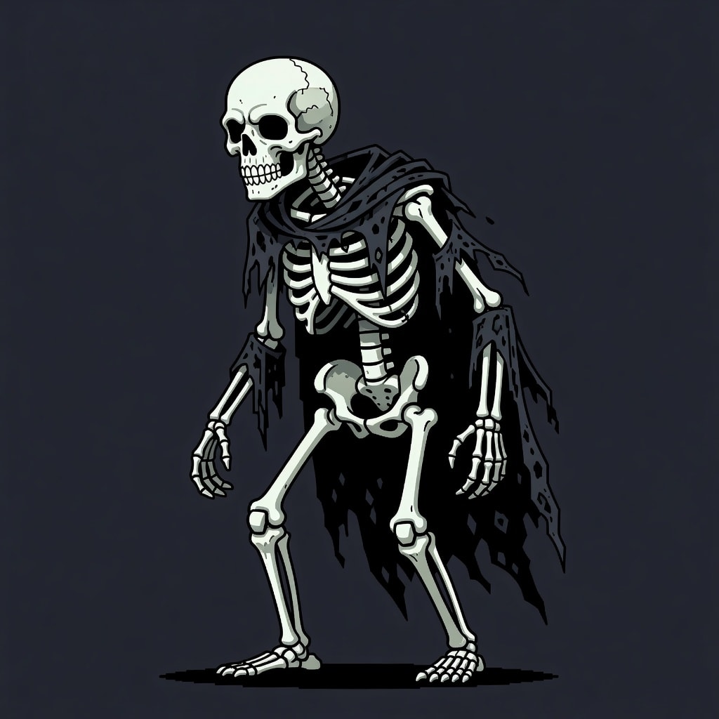 Skeleton Enemy Sprite