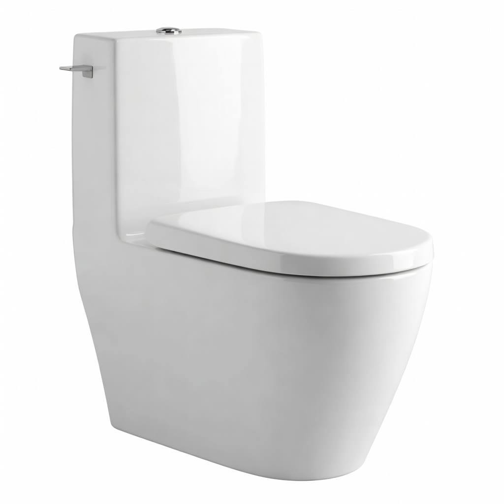 Modern White Toilet