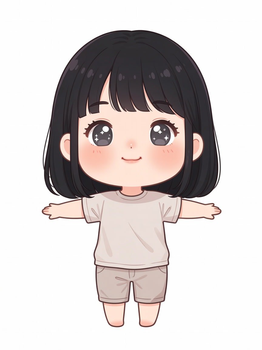 Girl Hero Chibi (2 / 2)