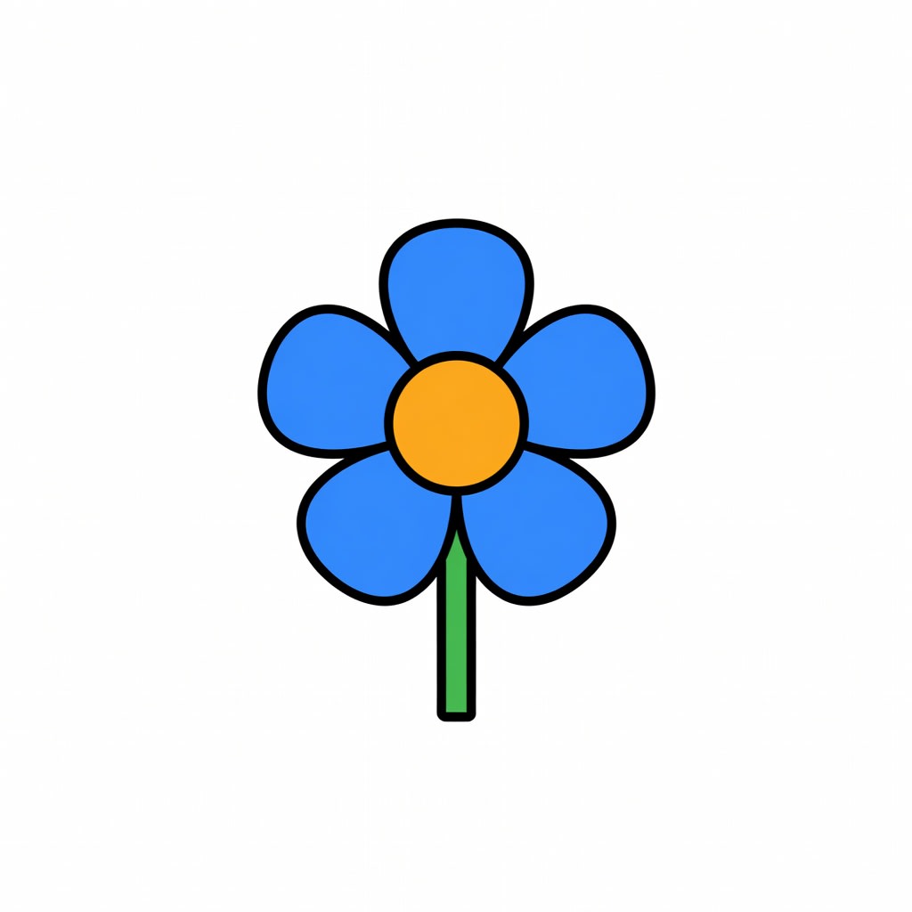 Blue Flower
