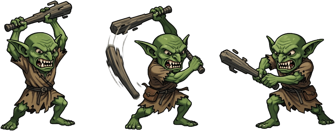 Goblin Attack SOUTH_EAST