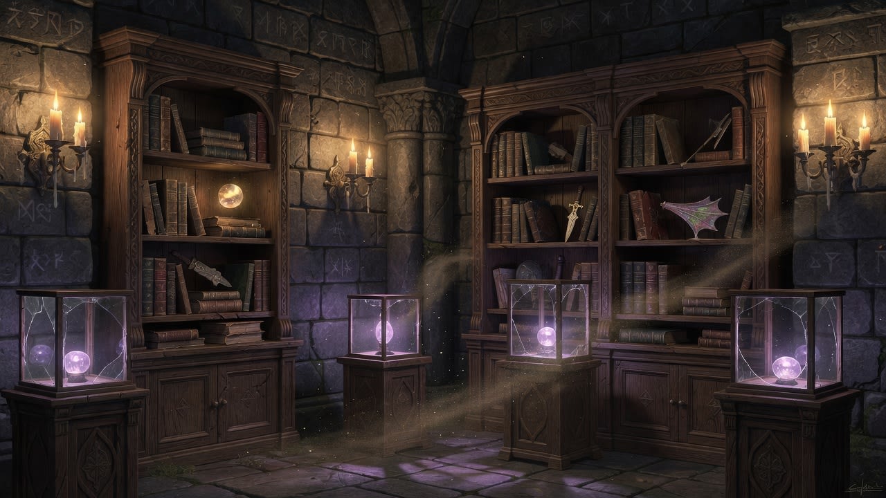 Hall of Relics Background