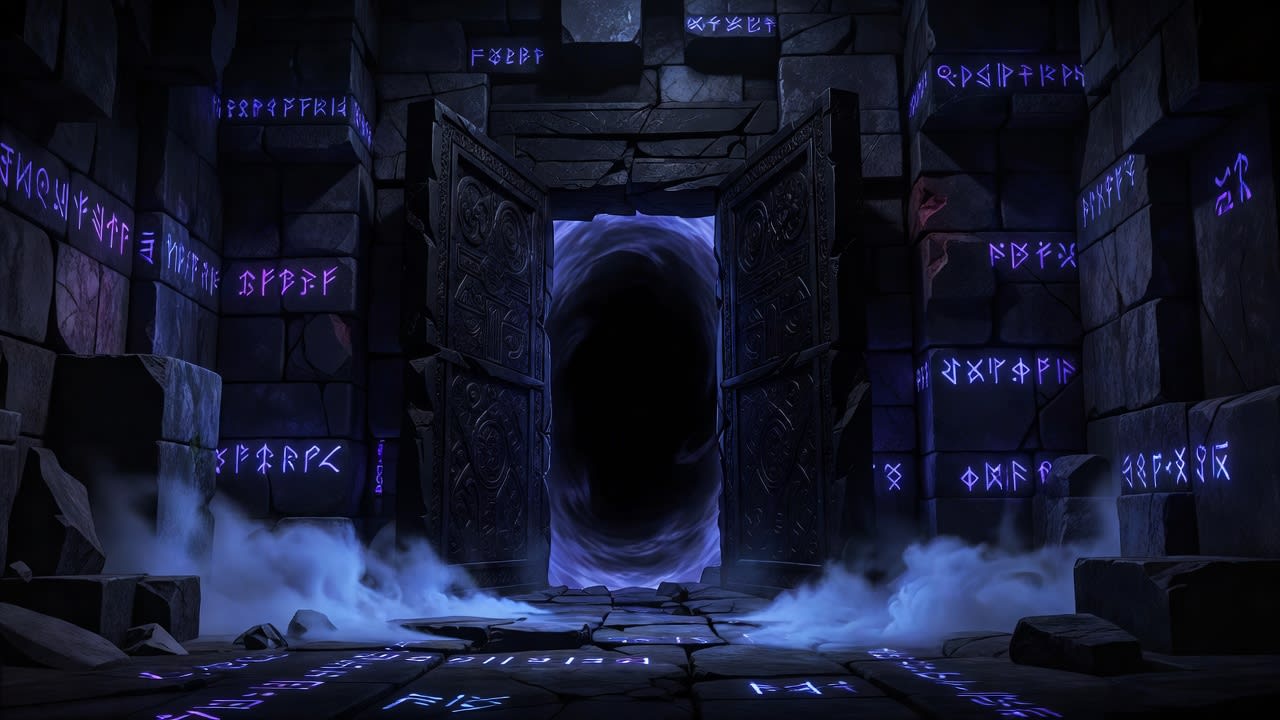 Solo Leveling Dungeon Background