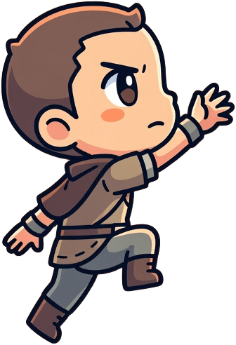 Tiny Climber - Anime Character