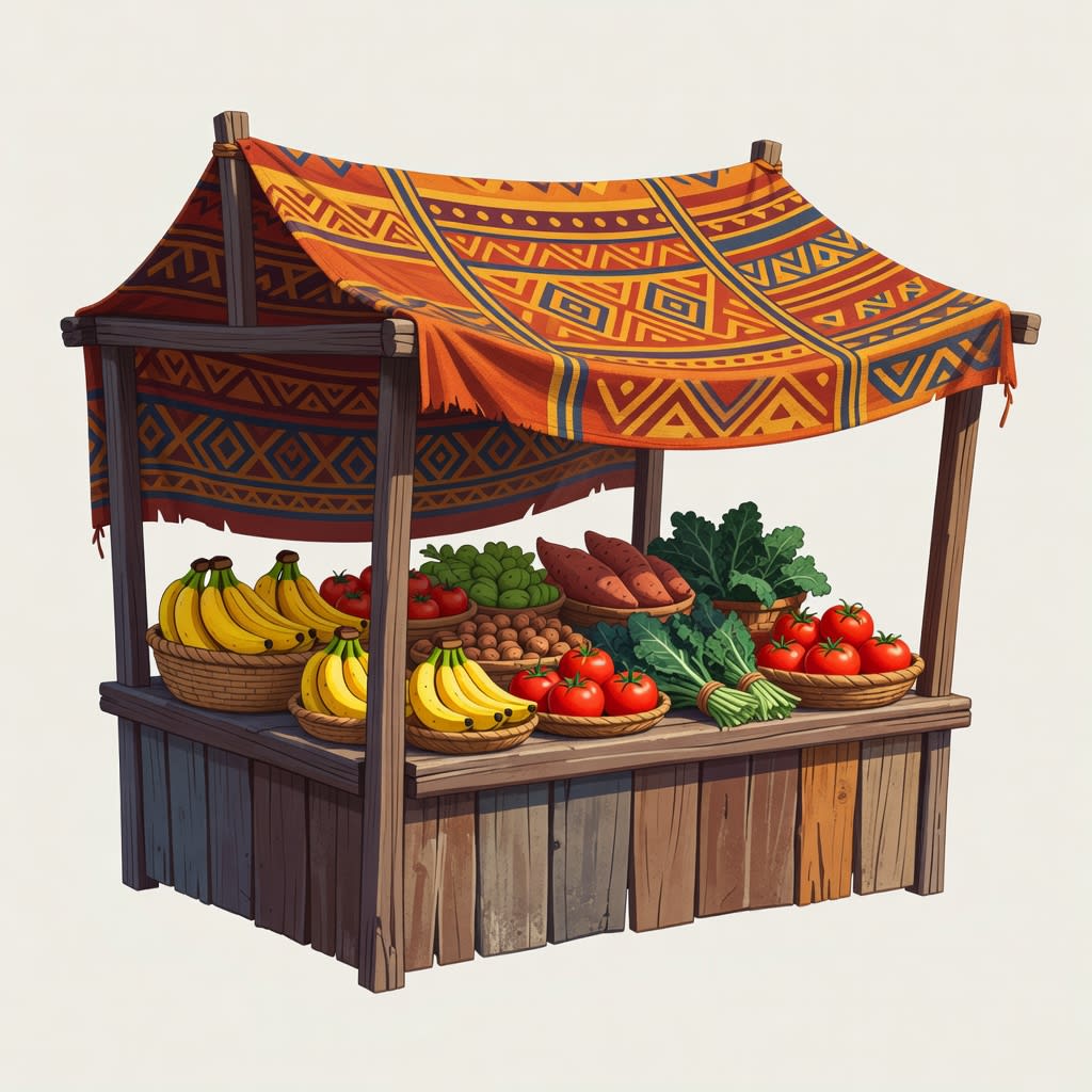 Market Stall Building
